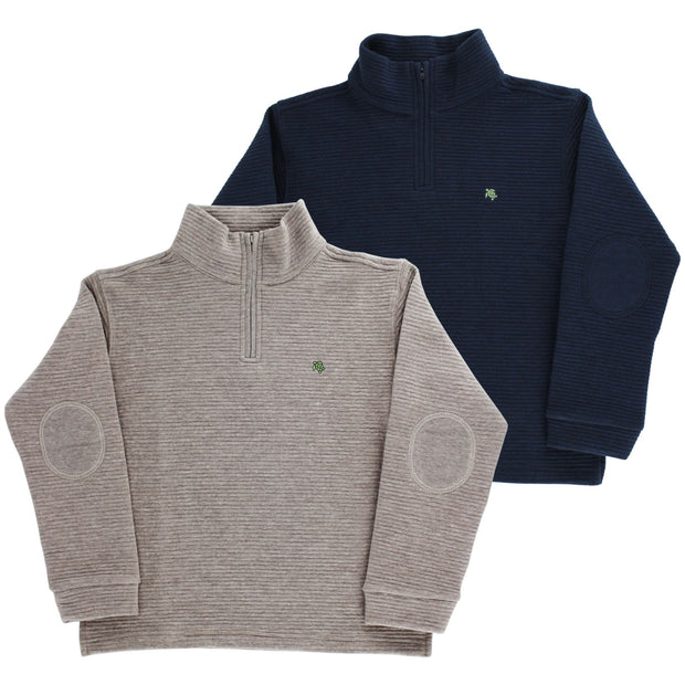 Glenn Half Zip - Almond
