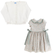 Cardigan Girls Sweater - White