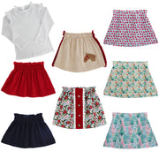 Navy Cord - Skirt