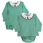 Christmas Trees - Boys Diaper Cover Set