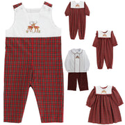 Reindeer On Plaid - John John