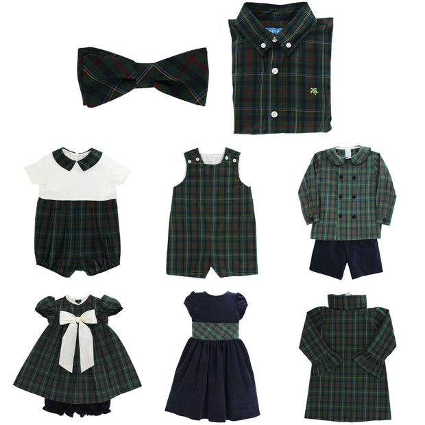 Watson Plaid - John John Short with Tabs