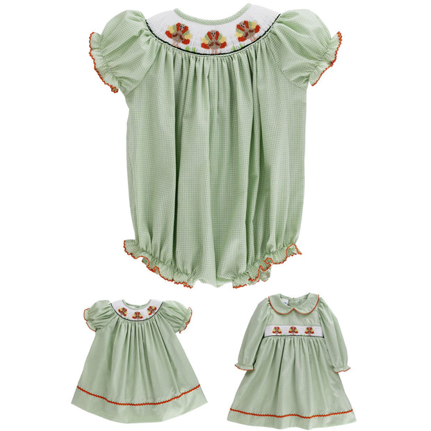 Turkey Trio - Bishop Romper