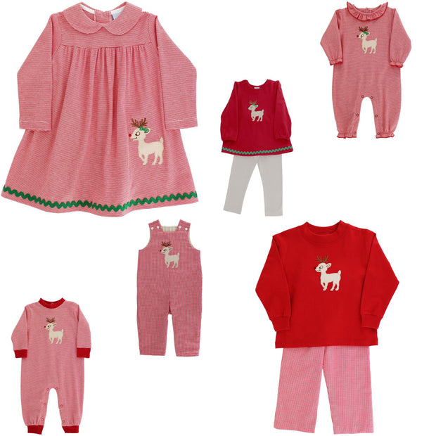 Reindeer Games - Knit Dress with Collar
