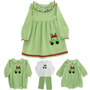 Christmas Cart - Knit Empire Dress