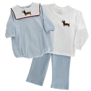 Reindog Ralph - Girls Knit Infant Bubble