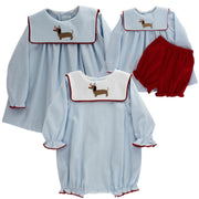 Reindog Ralph - Girls Knit Infant Bubble