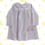 Royal Ride - Knit Dress With Collar