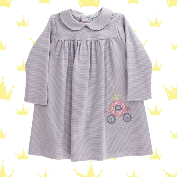 Royal Ride - Knit Dress With Collar