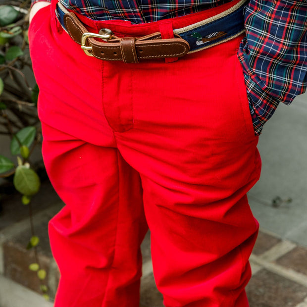Champ Pant - Red Corduroy
