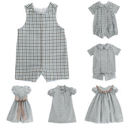 Pigeon Plaid - John John Short with Tabs