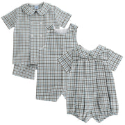 Pigeon Plaid - Dressy Bubble Short