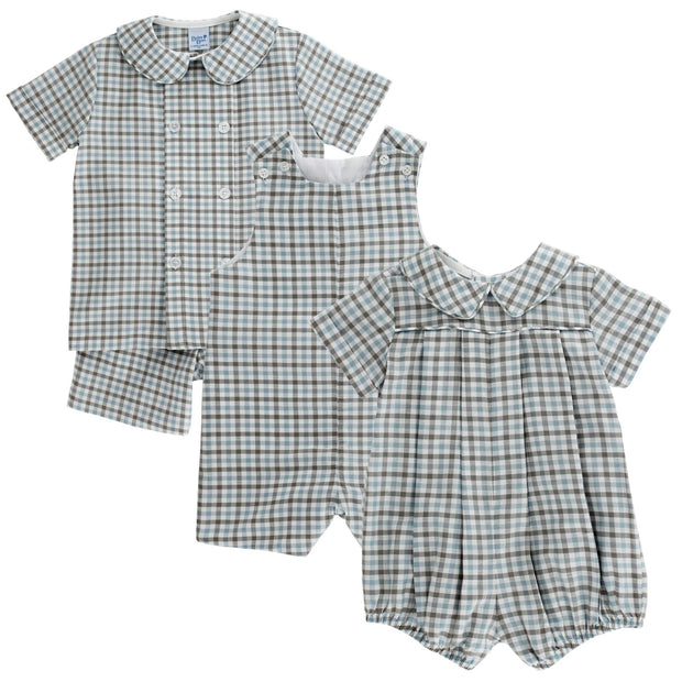 Pigeon Plaid - Dressy Bubble Short