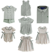Celery Check - Dressy Bubble Short