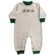 Duck Trio - Boys Knit Romper