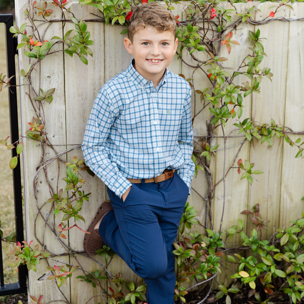 Performance Button Down - Stone
