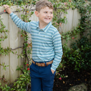 Performance Harry Long Sleeve Polo - Forest