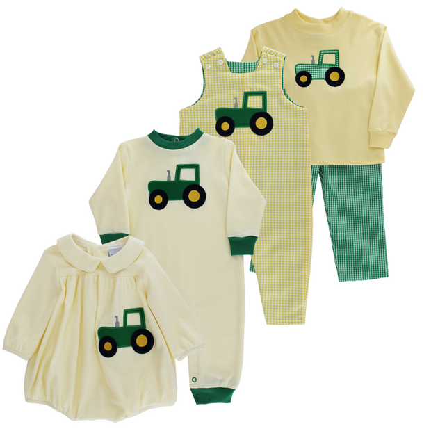 Plow & Play - Boys Knit Infant Bubble