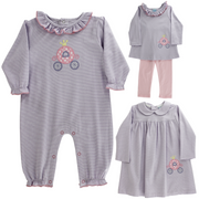 Royal Ride - Girls Knit Romper