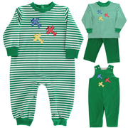 Tiny Tailwinds - Boys Knit Romper