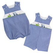 Smocked Golf - Boys Infant Bubble