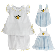 Lemoncello - Girls Bloomer Set