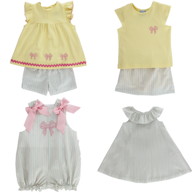 Bows - Girls Skort Set