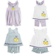 Lemon Love - Girls Knit Infant Bubble