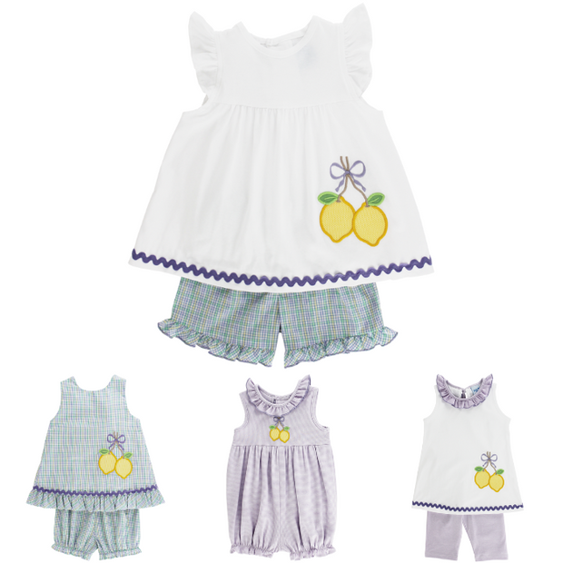 Lemon Love - Girls Short Set