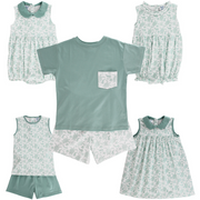 Turtle Print - Boys Knit Short Set