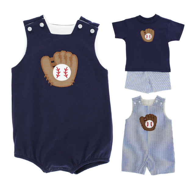 Baseball - Boys Knit Infant Bubble