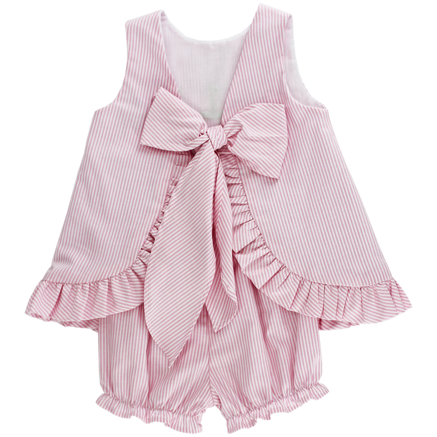 Sailboat Trio - Angel Dress Tieback with Bloomer