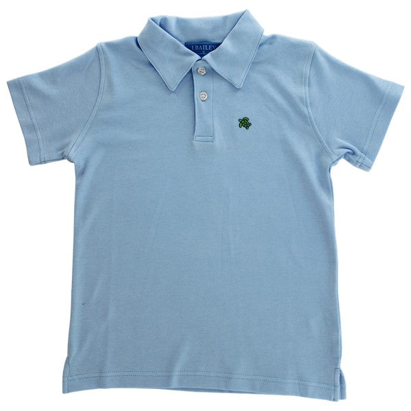 Henry Short Sleeve Polo- Bayberry