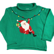 Roll Neck Sweater- Santa/Kelly