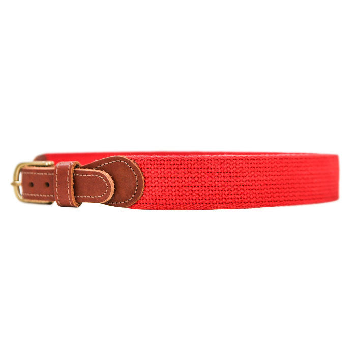 Buddy Belt - Red Canvas – Bailey Boys