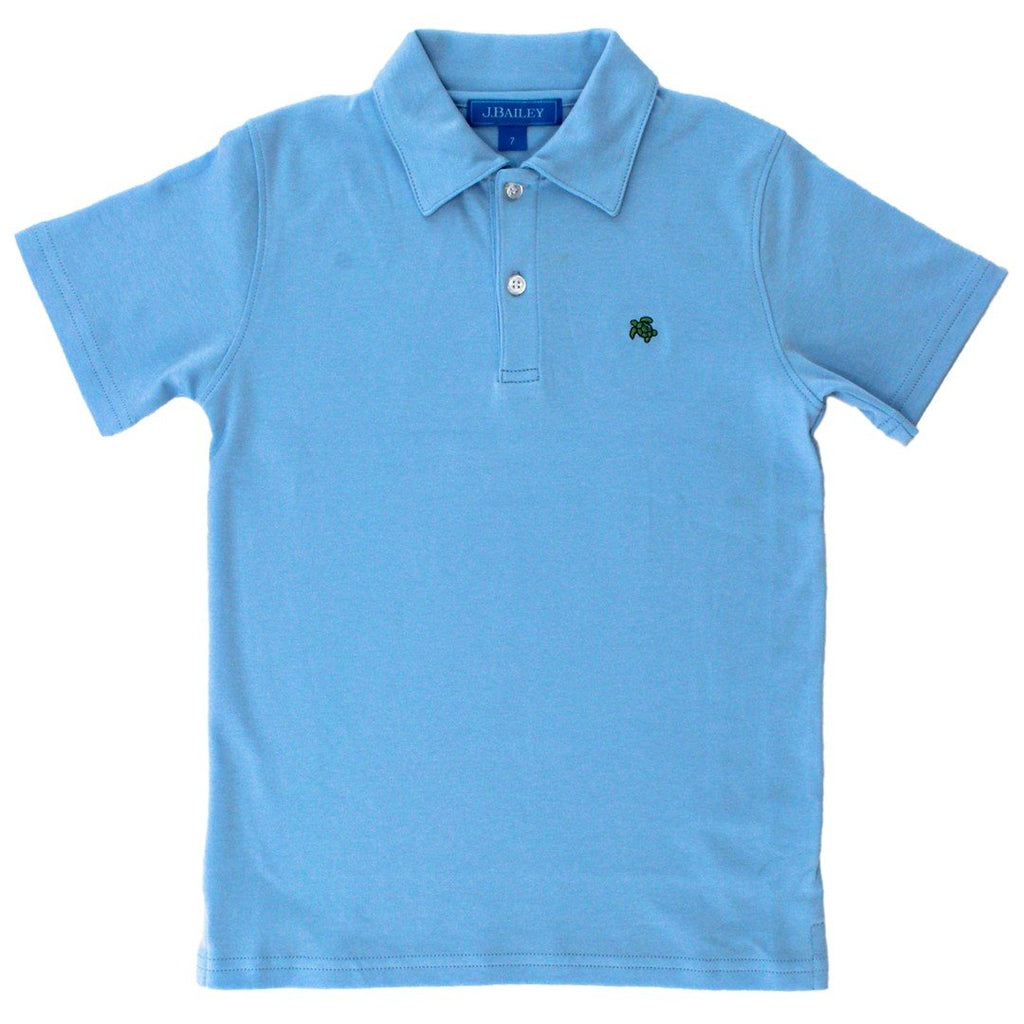 Henry Short Sleeve Polo- Bayberry – Bailey Boys