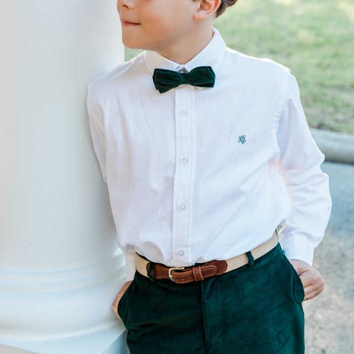 J. Bailey by Bailey Boys Roscoe Button Down Dress Shirt - Watson Holiday Plaid