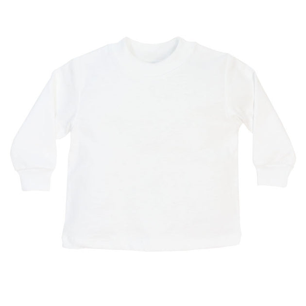 White Knit - Long Sleeve Tee – Bailey Boys