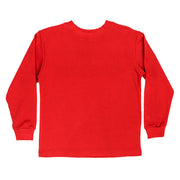 Red Knit - Long Sleeve Tee