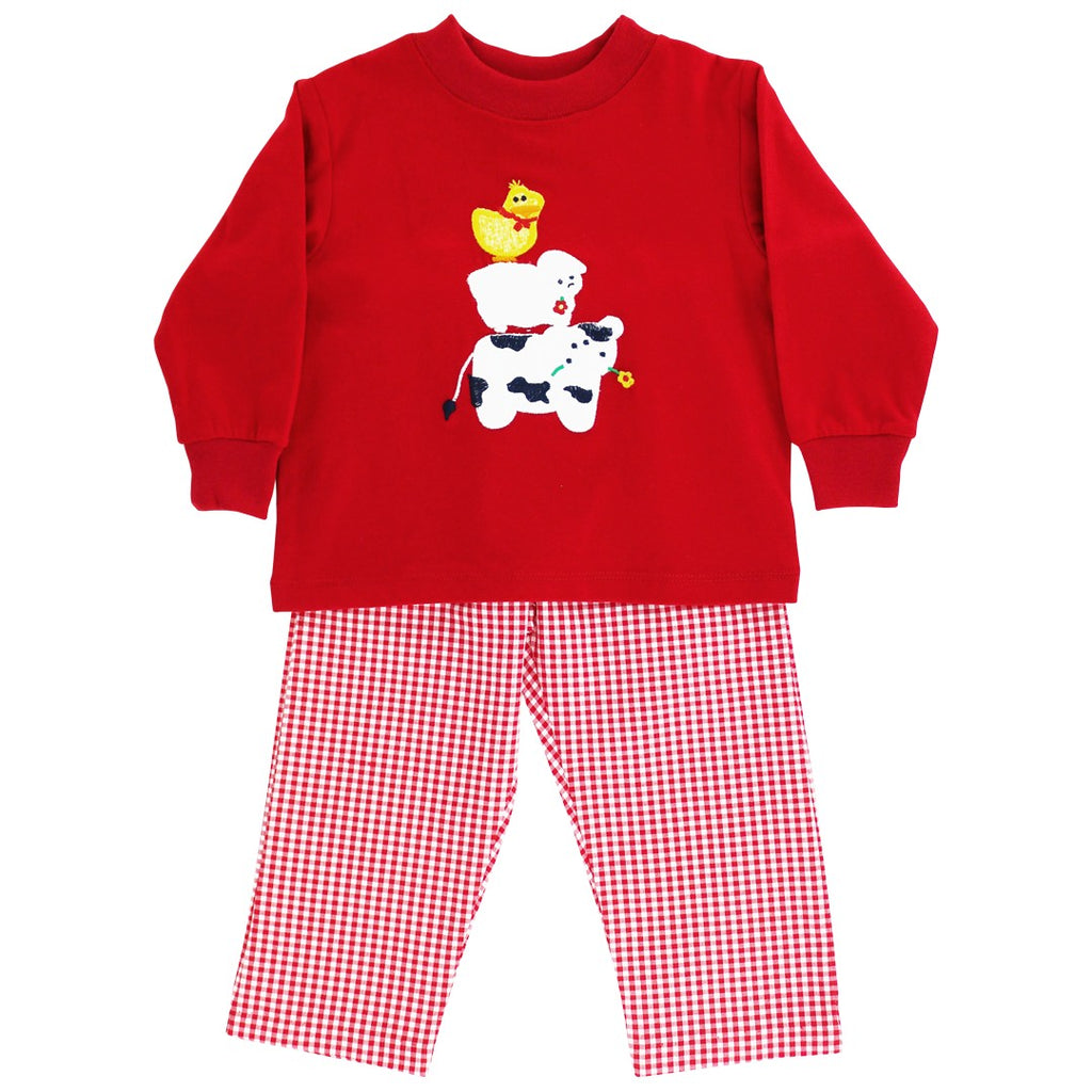 Farm Animals- Boys Pant Set