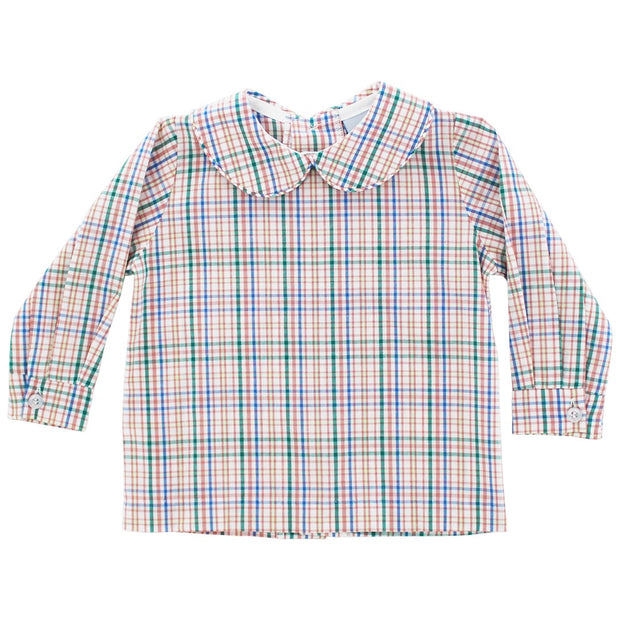 Sandstone- Boys Piped Shirt