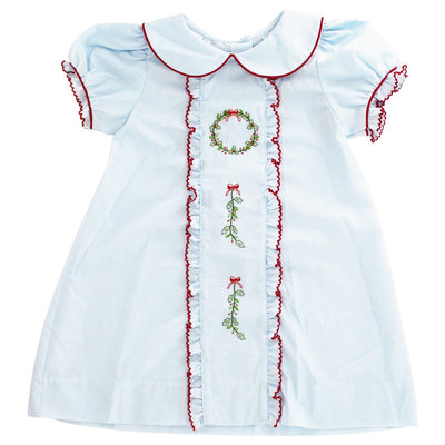 Embroidered Wreath- Dress