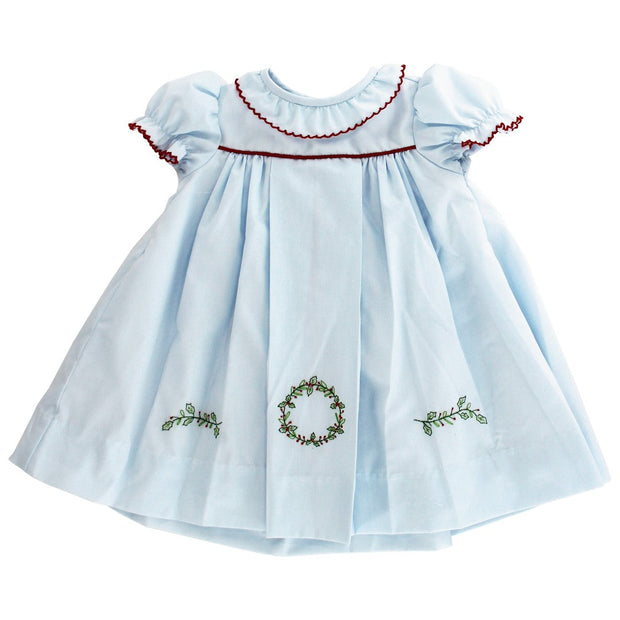 Embroidered Wreath- Float Dress