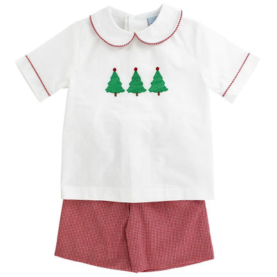 Christmas Trees- Dressy Short Set