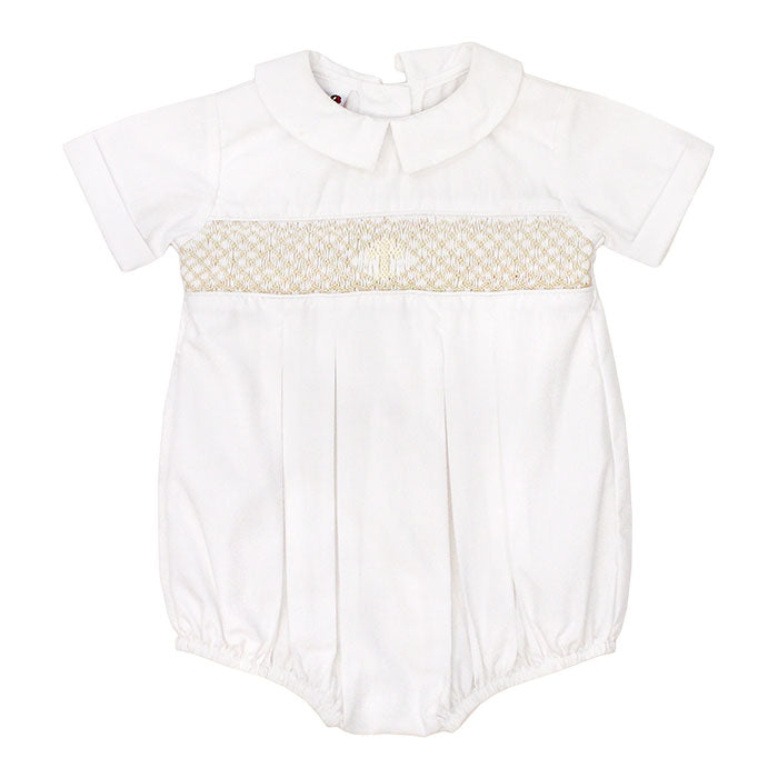 Bailey Boys Short Sleeve Girls Ivory Christening Sac
