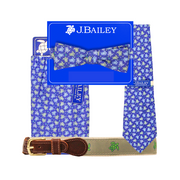 Bailey Long Tie-Turtle Print