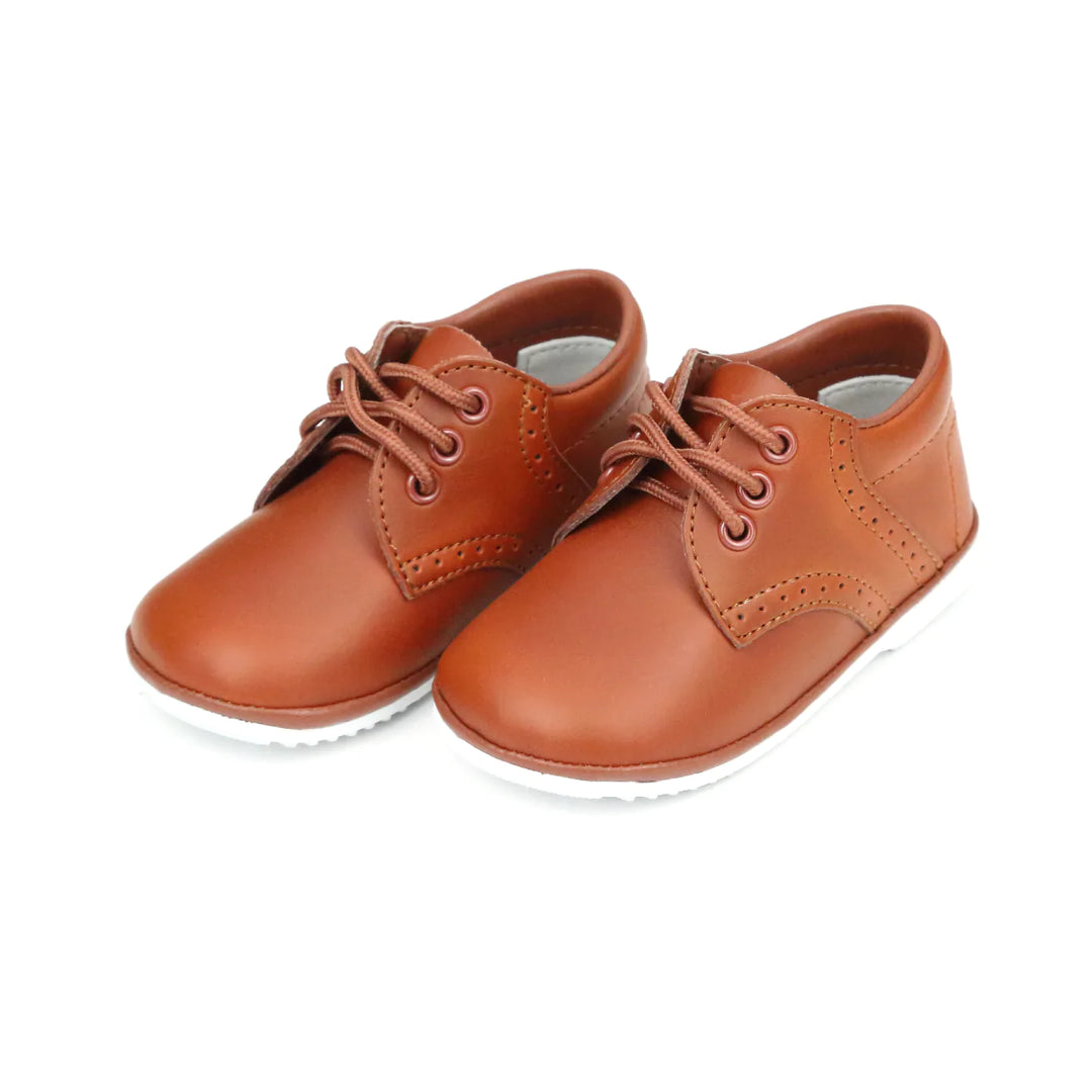 L'AMOUR James Leather Lace Up Shoe- Cognac Bailey Boys L'AMOUR James Leather Lace Up Shoe- Cognac Bailey Boys